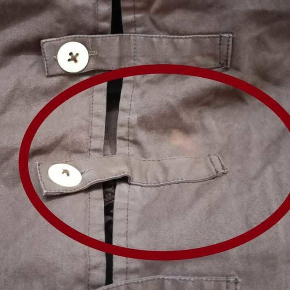 Ewa I Walla Peasant Lagenlook Vintage Buttondown Coat Jacket Dress M NWD - Picture 8 of 9